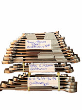 Vintage Craftsman 12pc Combination Wrench Set 7mm-18mm Sae 38-34 Steel Vintage Craftsman 12pc Combination Wrench Set 7mm-18mm Sae 38-34 Steel