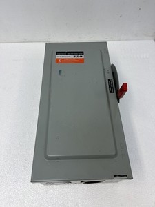Cutler-Hammer DG223NGB 100A 240V 2-Pole General Duty Fused Safety Switch Eaton