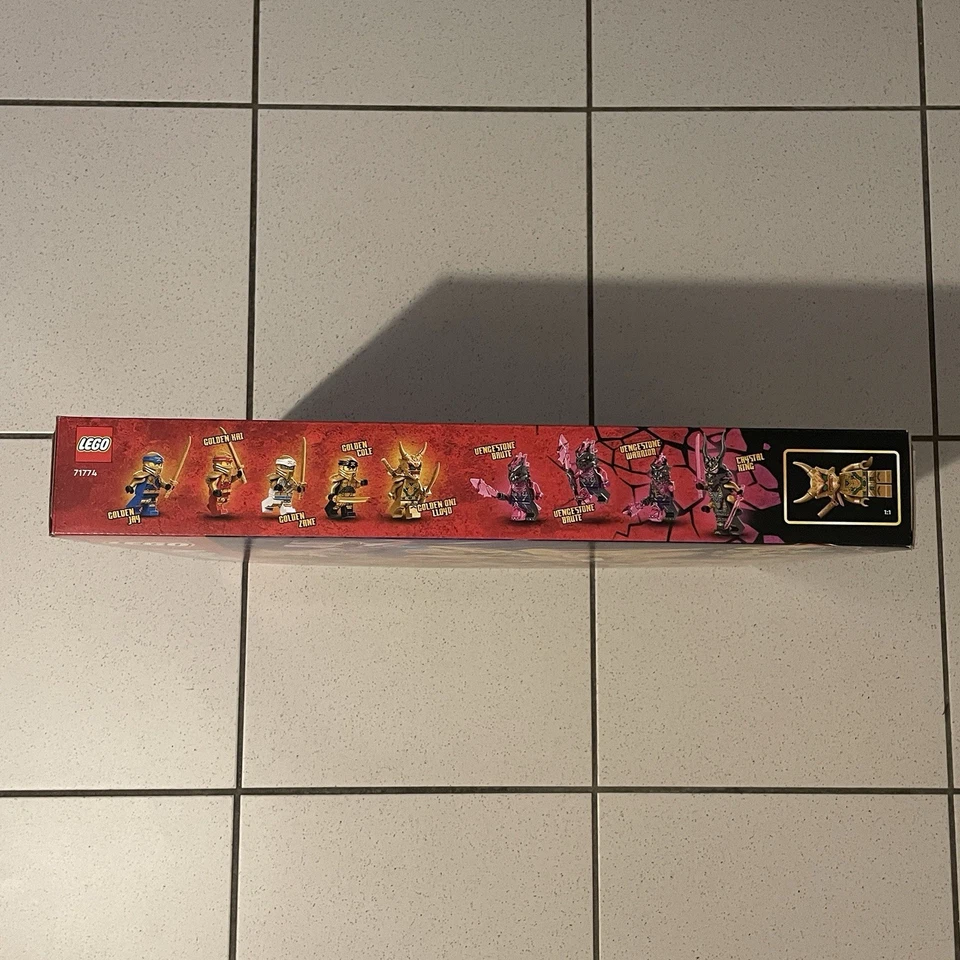 Lego 71774 Ninjago Lloyds Drago Ultraoro NUOVO IMBALLO ORIGINALE Oni Lloyd Golden Ultra Dragon - Immagine 2 di 4