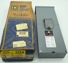 Square D Circuit Breaker Enclosure QOM22225NRB 225A 120/240V 3R