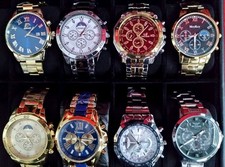 Set 8 NEW Men's Watches CLOSEOUT OVERSTOCK CLEARANCE DEAL Men Watch Lot IPHONE Z