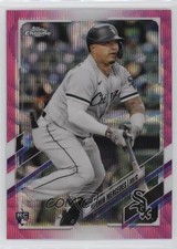 2021 Topps Chrome Update Target Pink Wave Refractor Yermin Mercedes #USC37 0zc5