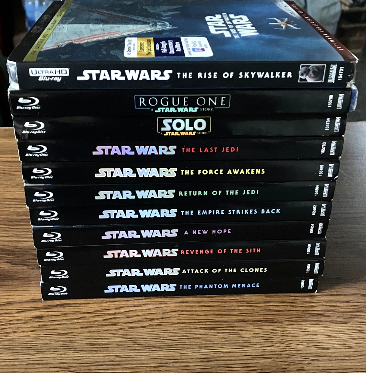 ✓ Star Wars Complete Saga I-XI Skywalker Trilogy Prequel SOLO 1
