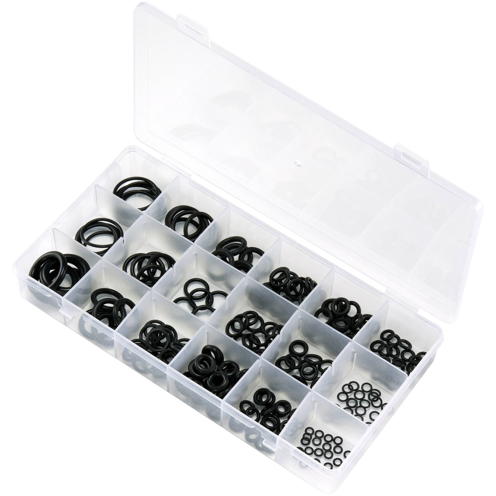 Toolcraft O-Ring Set 225pcs Rubber Sealing Rings Assortment