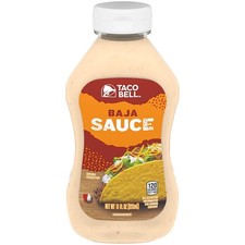 Taco Bell Baja Sauce 11 Fl Oz Authentic Taco Bell Product Pack of 1