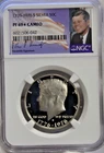 1976 Silver Kennedy Half 50c NGC PF69 * (Star) Cameo Signer Label