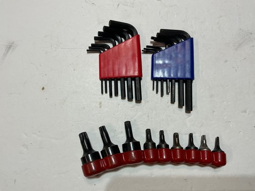 2 Eklind Hex key sets metric & SAE plus 9 piece torx socket set all for $15 USA - Picture 3 of 3
