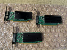 3 x NVIDIA Quadro NVS 295 256MB GDDR3 PCIe x16 DisplayPort Graphics Card X175K
