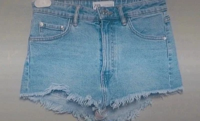 Short Zara Bleu 36 - Photo 1/4