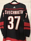 Adidas Andrei Svechnikov Signed Carolina Hurricanes #37 NHL Jersey Fanatics — photo 1