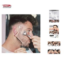 Beard Shaping & Styling Tool With Comb for Perfect line up & Edging For Men's...