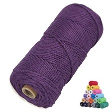 Macrame Cotton Cord 3mm x 109Yards White Natural Macrame 3mm 109Yards Modena