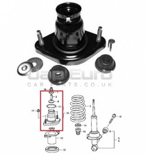 For Honda Crv Cr-v 2.0 2.2 2.4 07-12 Rear Shock Absorber Top Strut Mounting Kit