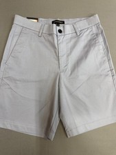 Banana Republic Men's 9" Classic Stretch Chino Short, Blue Gray, NWT, size 30