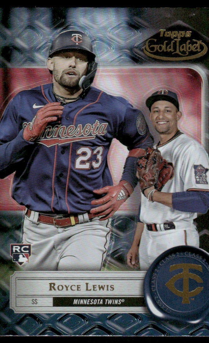 2022 Topps Gold Label Class 2 Black #86 Royce Lewis - BB