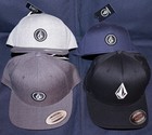 VOLCOM QUARTER TWILL SNAPBACK HAT CAP MENS + Volcom Flex fit Lot of 4 — photo 2