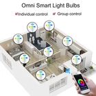 Smart LED Bulb RGB GU10 Interface WiFi Smart Dimmable LED Bulb For Home Office