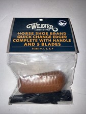 Weaver Skórzane buty dla koni Marka Szybka zmiana krawędzi Beveler, uchwyt z 5 bladami...
