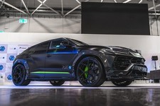 Kit de carrocería ancha difusor de labios delantero guardabarros ensanchamiento alerón se adapta a Lamborghini URUS