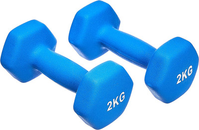 Amazon Basics Neopren Hanteln Gewichte (2Er-Sets, 1Kg - 5Kg Hanteln)