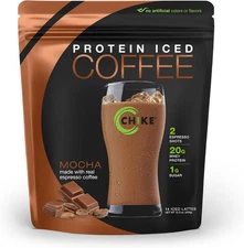 Chike Mocha High Protein Iced Coffee, 20 G Protein, 2 Shots Espresso, 1 G... 