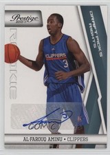 2010 Prestige Rookie Draft Picks Rights 189/199 Al-Farouq Aminu #218 Auto 05fy