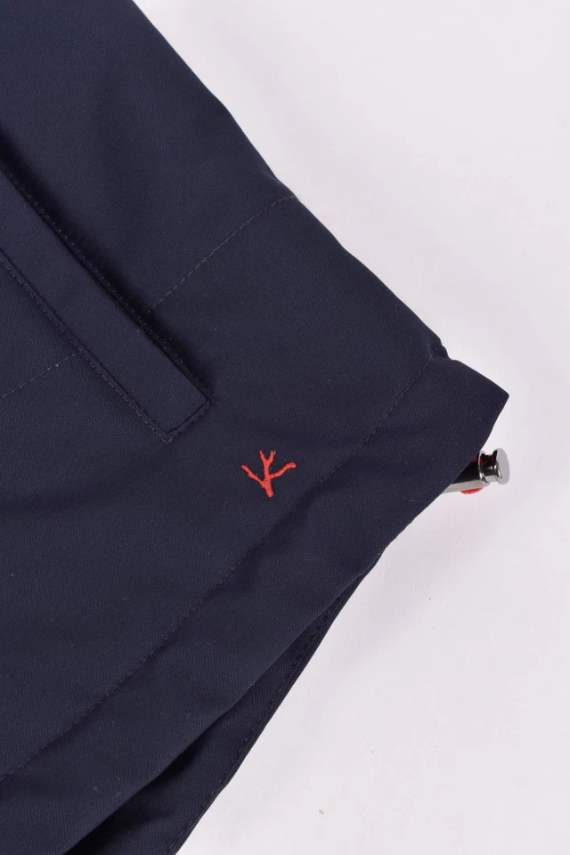 NEW $2300 ISAIA NAPOLI wool polyamide suede vest EU 54 US 44 blue - Image 3 of 4