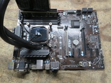 MSI Z270-A Pro Gaming Mobo Intel I7-7700K CPU and Cooler + i/o 4GB RAM