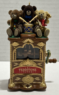 Hallmark Keepsake Teddy Bear Band 2006 Tedditone Tunes Missing Cymbal FOR PARTS