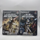 Star Wars Battlefront I & II PS2 Bundle CIB w/ Manuals – PlayStation 2 - Clean