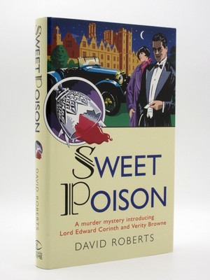 Sweet Poison *SIGNIERT* DAVID ROBERTS 2001 1.Auflage Krimi