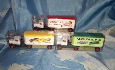 3X '' Wrigley's Sammel LKW Maßstab 1/64