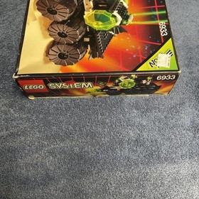 LEGO Space Blacktron 2 6933 Spectral Starguider 100% Complete W/Box & Book