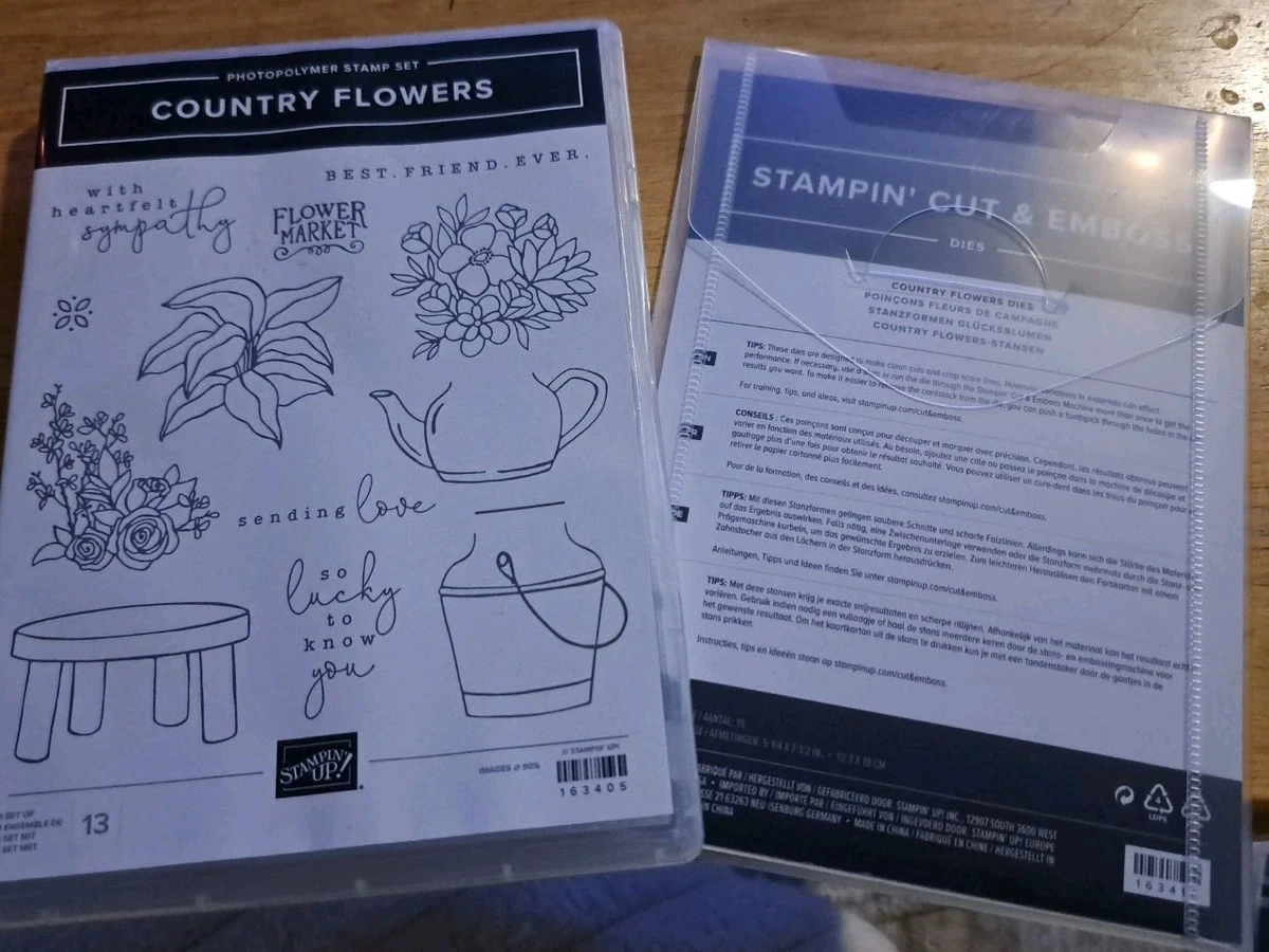 stampin up flower die products for sale | eBay