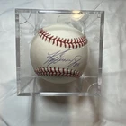 Ken Griffey Jr Autographed Baseball # 24 Reds, Mariners Unique Sports Inc. COA