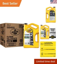 3-Pack  Full Synthetic 0W-16 Motor Oil - 15,000-Mile Engine Protection