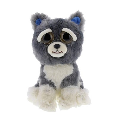 Feisty Pets Sammy Suckerpunch Dog Gray Plush Figure
