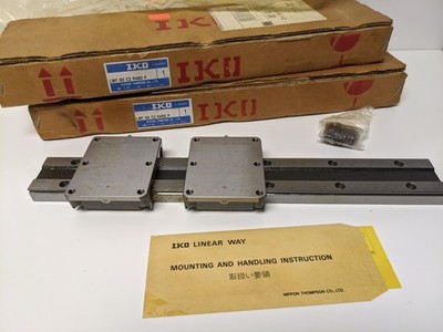 2 Iko Jpn. LWF60 C2 R480P linear rail bearings actuator automation machining CNC