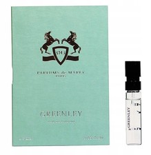 1 Vial GREENLEY by PARFUMS DE MARLY for Men 0.05 oz 1.5 ml Eau de Parfum Spray
