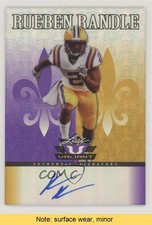 2012 Leaf Valiant Purple 19/25 Rueben Randle #RR1 Auto READ 3lz