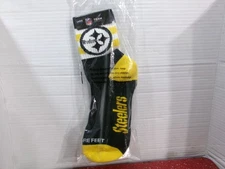 NFL Football Pittsburgh Steelers Men's Crew Socks Large