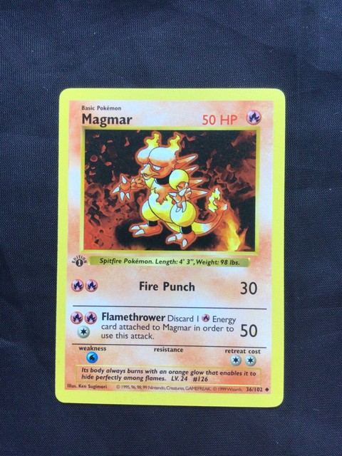Magmar (Base Set (1st Edition))
