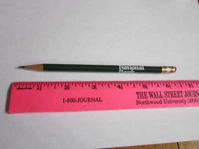 Bank of Geneva NY Pencil Green Collectible USED Your Neighbor in Banking