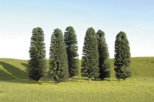 SceneScapes cèdres Bachmann 32205 échelle O 8" - 10" (3 pièces)