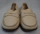 J.P. Tod's ivory leather penny loafer shoes for women size 5.5 — photo 3