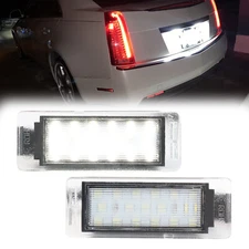 LED License Plate Lamp Tag Lights For Chevy Corvette Cadillac Buick GMC 2012~20