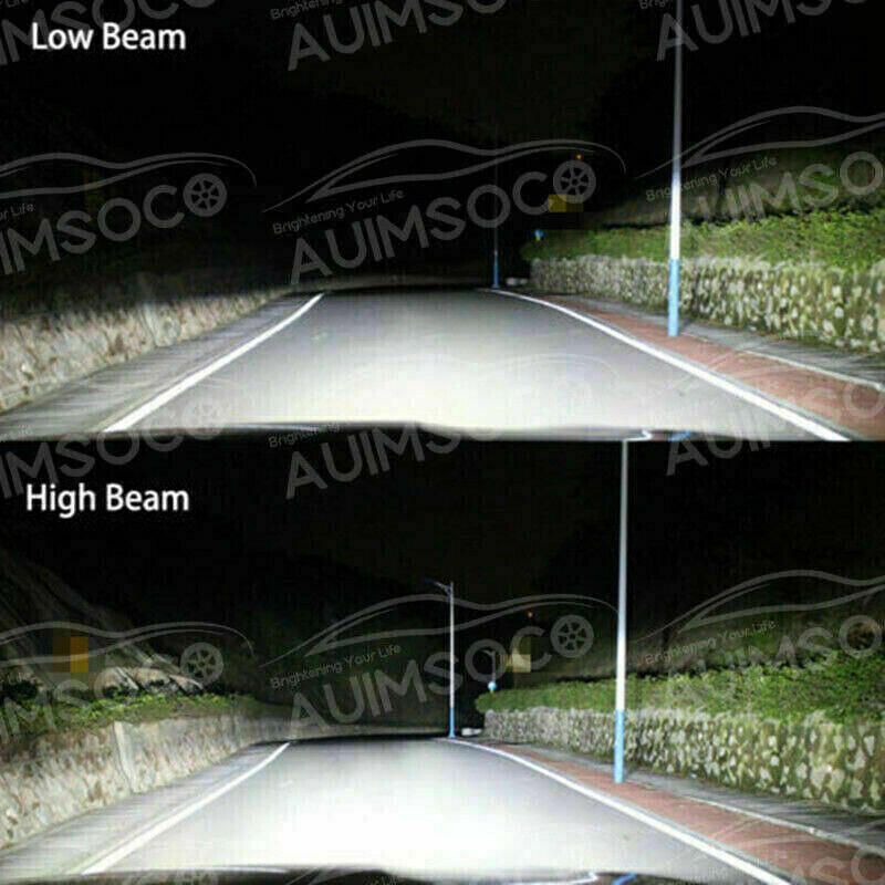 ICE BLUE FOR Toyota Camry 2007-2014 6PC LED Headlight Kit Hi/Lo Beam - Foto 5