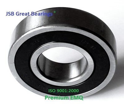 Qty.2 6011-2RS Premium 6011 2rs seal bearing 6011 ball bearings 6011 RS ABEC3