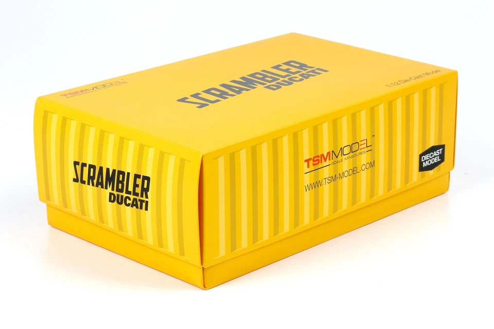 1:12 TSM Model Ducati Scrambler Icon '62 yellow TSMMC0003 DIECAST - Bild 4 von 4