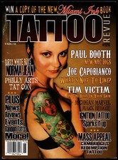 2006 TATTOO REVUE MAGAZINE #126, PAUL BOOTH, JOE CAPOBIANCO